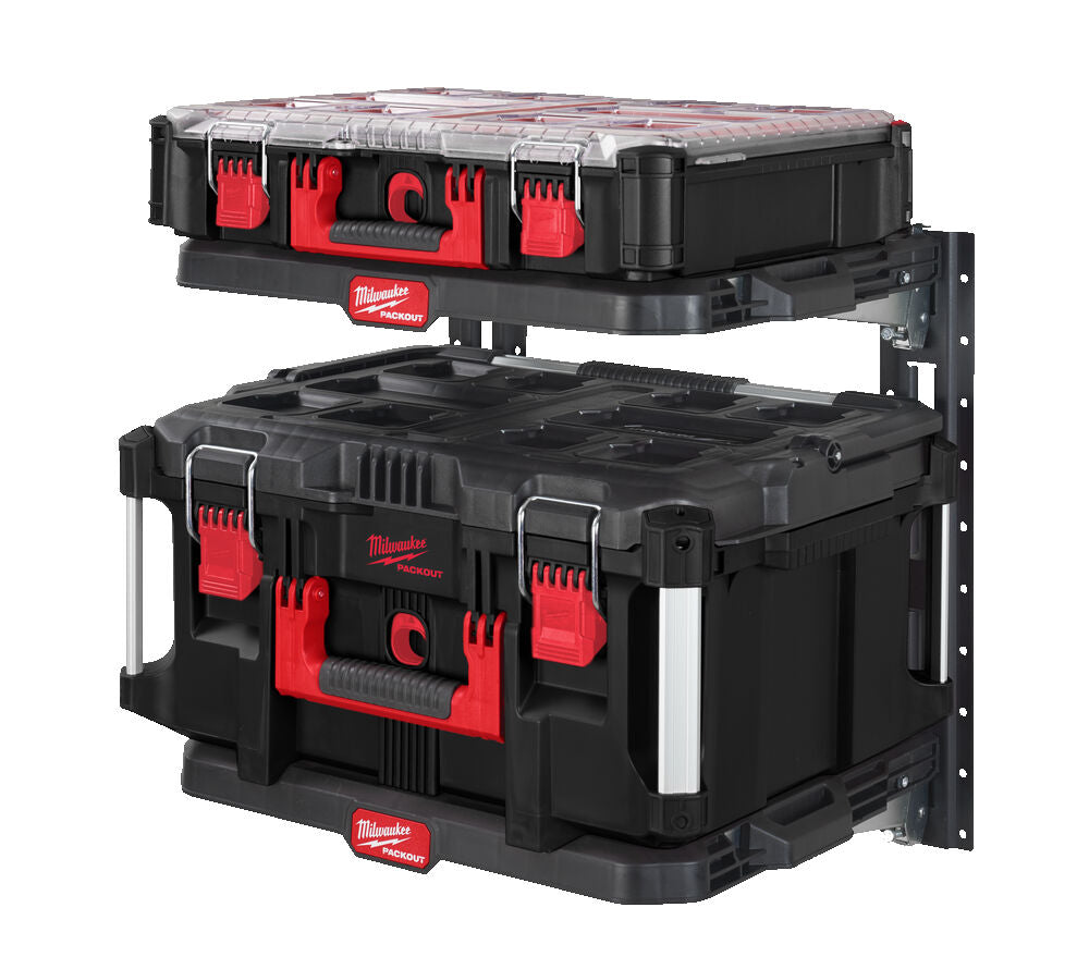 Milwaukee 4932472127 - Scaffalatura mobile per sospensione valigette Packout a parete - Image 2