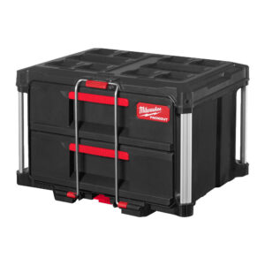 Milwaukee 4932472129 - Cassetta porta utensili attrezzi a 2 cassetti Packout