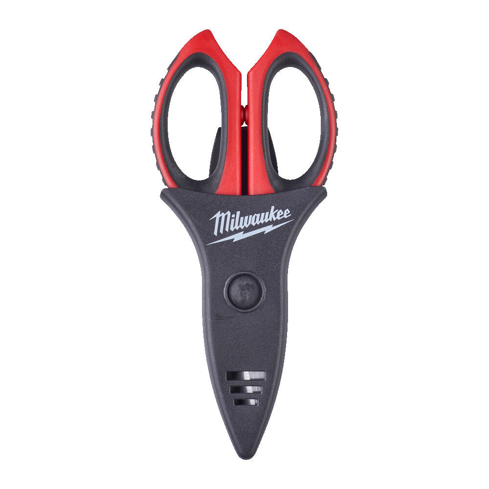 Milwaukee 4932478620 - Forbici per elettricisti con custodia
