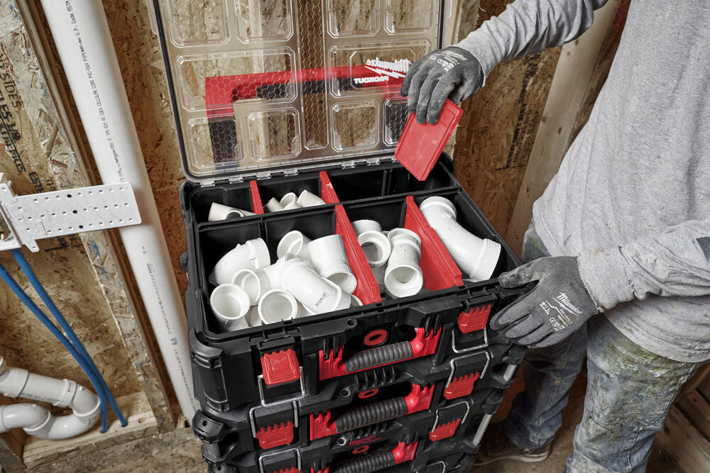 Milwaukee 4932478625 - Cassetta portautensili per attrezzi Packout Organizer XL - Image 5