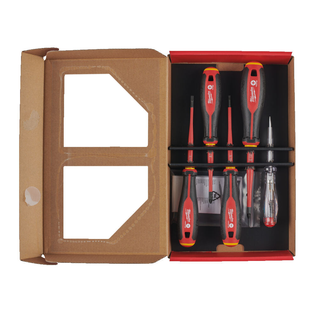 Milwaukee 4932478737 - Set 5 giraviti isolati per elettricisti 1000V - Image 2