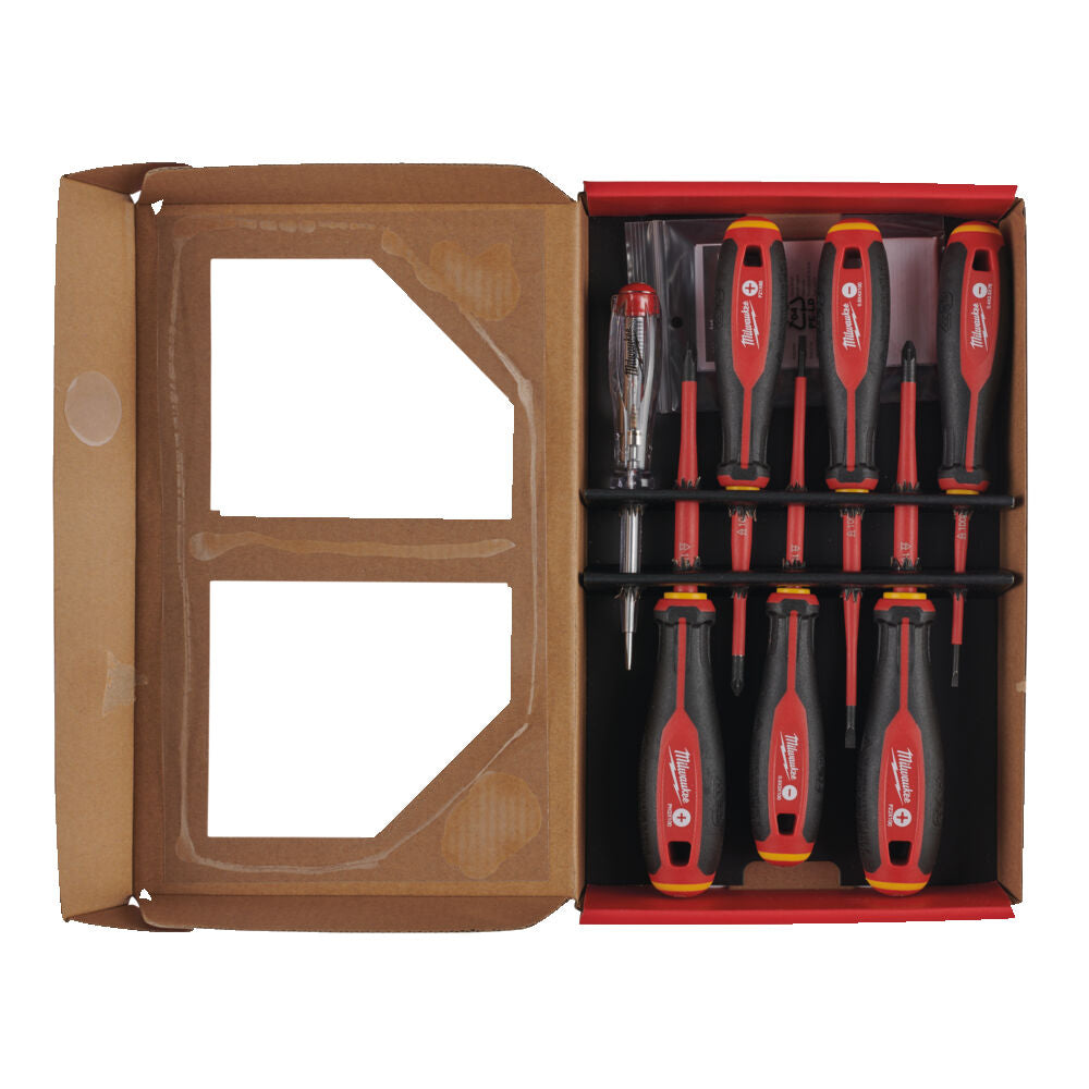 Milwaukee 4932478738 - Set 7 giraviti isolati per elettricisti 1000V - Image 2