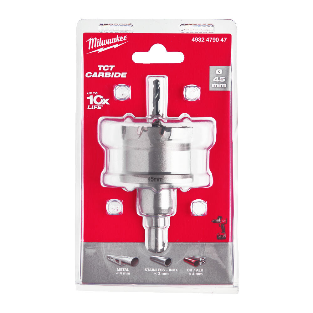 Milwaukee 4932479047 - Sega a tazza TCT per metallo - 45 mm - Image 2
