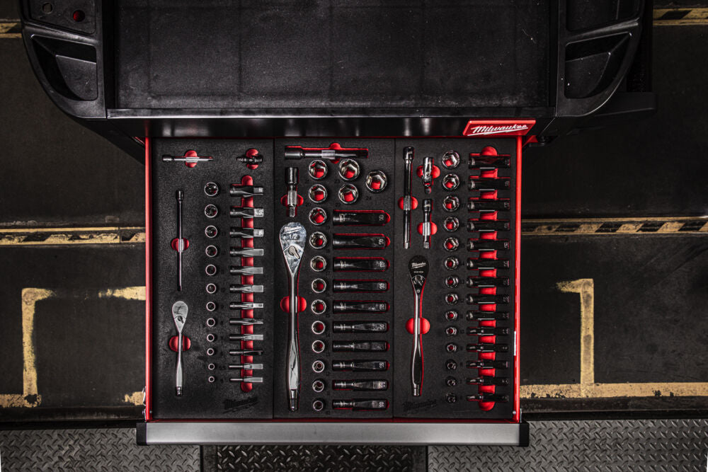 Milwaukee 4932479824 - Set cricchetto e bussole da 1/4 - Image 4