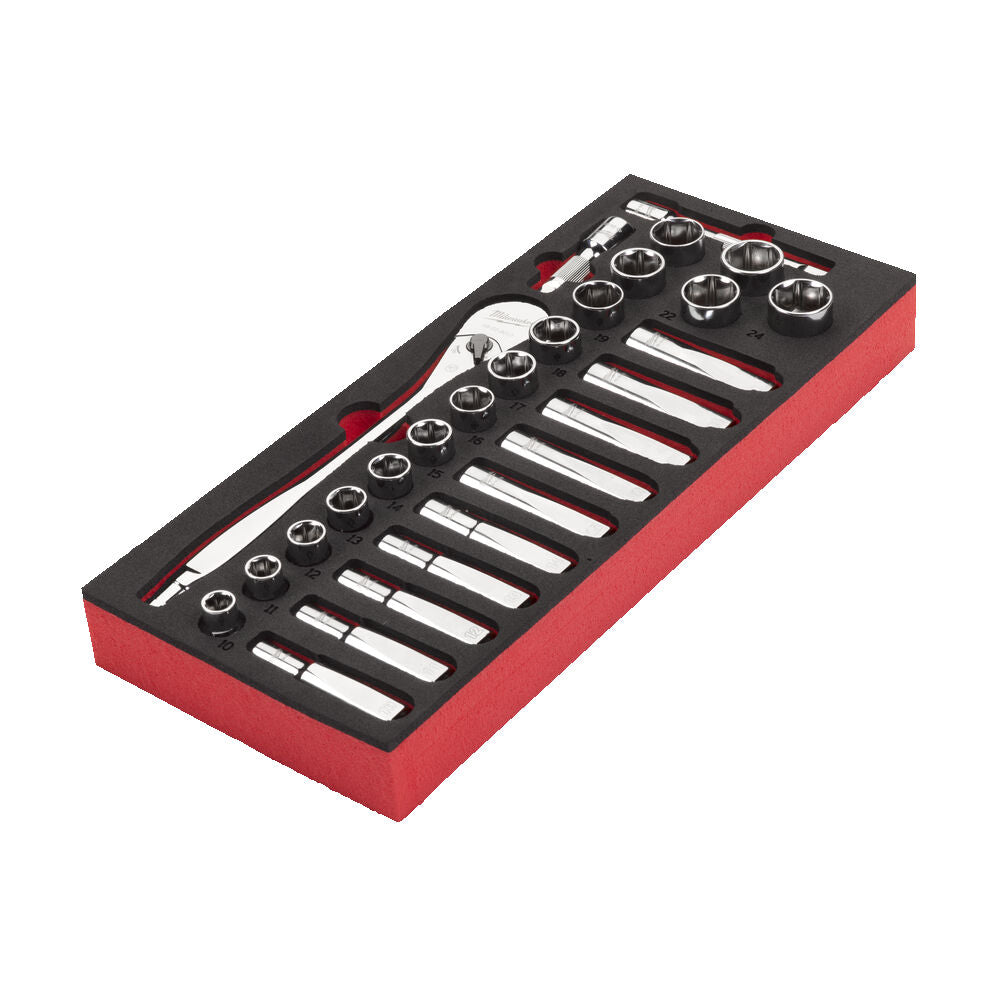 Milwaukee 4932479826 - Set cricchetto e bussola da 1/2 - Image 2