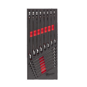Milwaukee 4932479827 - Set chiavi combinate Maxbite in modulo morbido