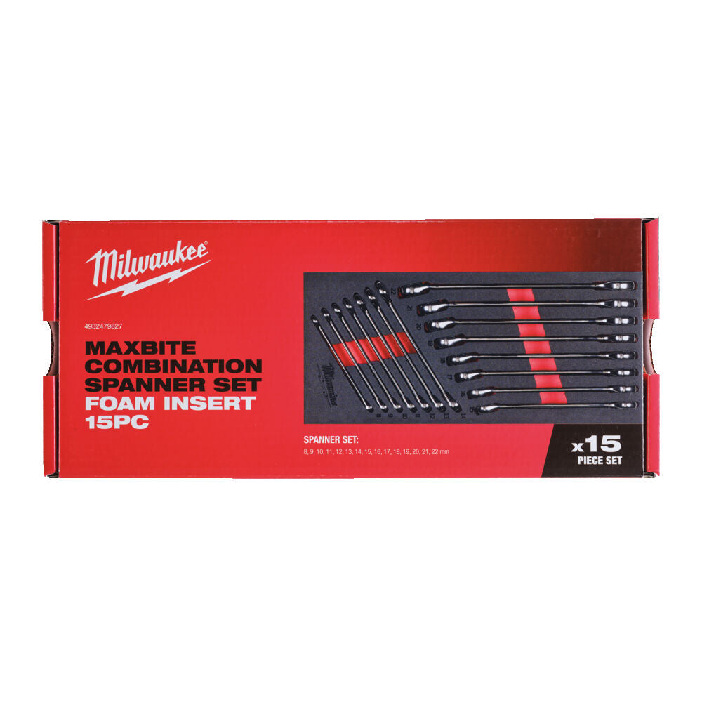 Milwaukee 4932479827 - Set chiavi combinate Maxbite in modulo morbido - Image 2
