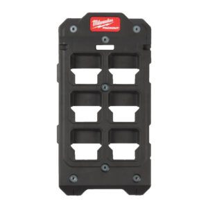 Milwaukee 4932480621 - Piastra di stoccaggio compatta da parete