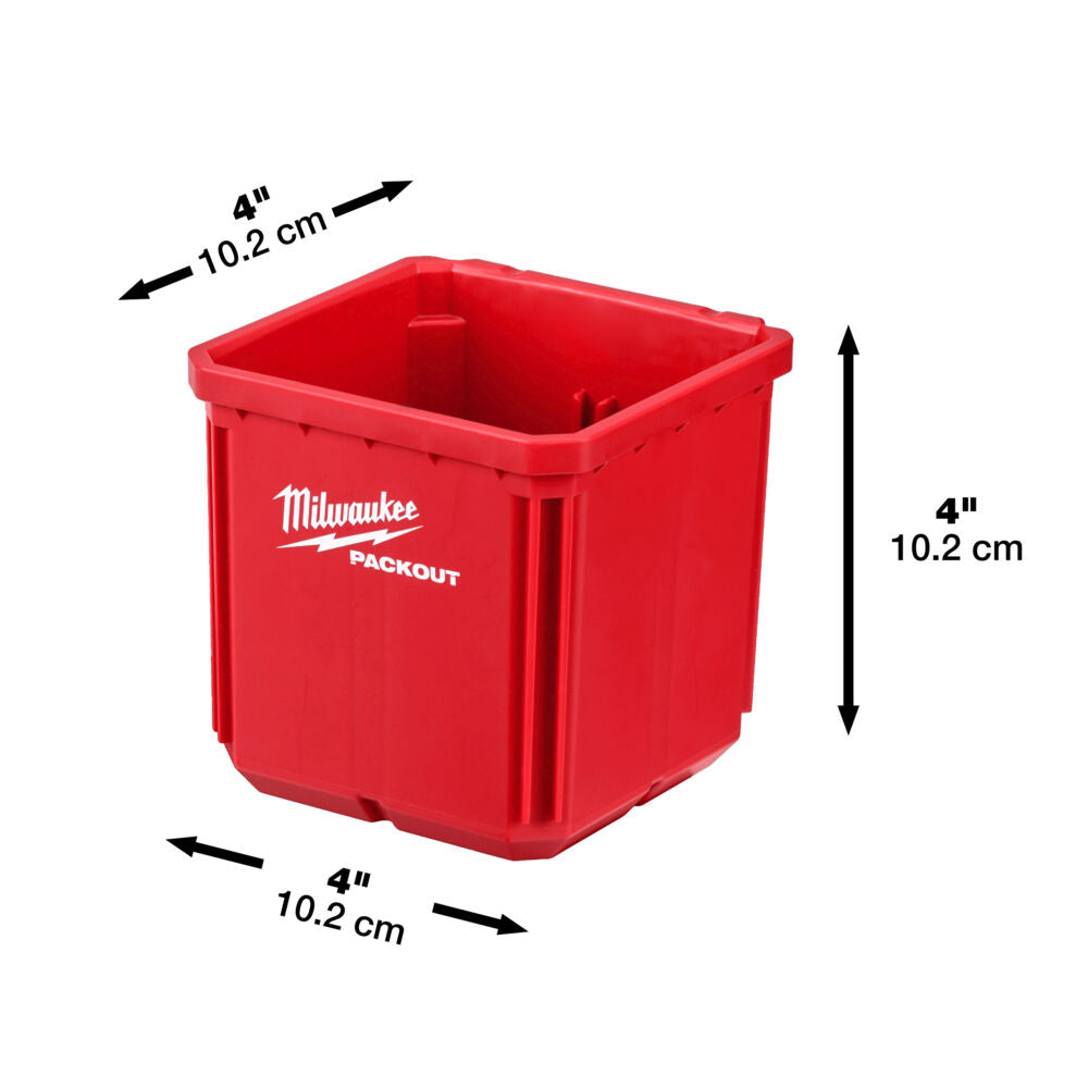 Milwaukee 4932480698 - Cestino compatto per sistema a parete Packout - Image 2