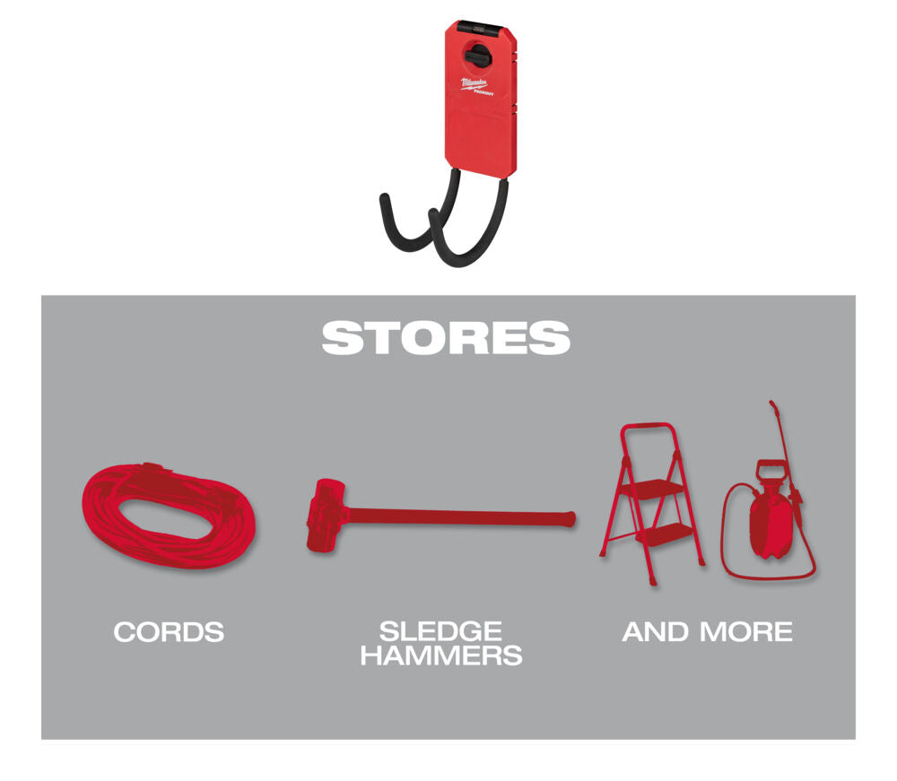 Milwaukee 4932480701 - Gancio curvo per sistema a parete Packout - Image 4