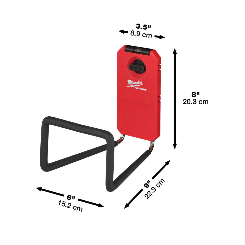Milwaukee 4932480702 - Gancio largo per sistema a parete Packout - Image 3