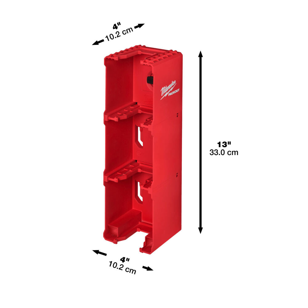 Milwaukee 4932480709 - Portabatterie M18 per sistema a parete Packout - Image 2