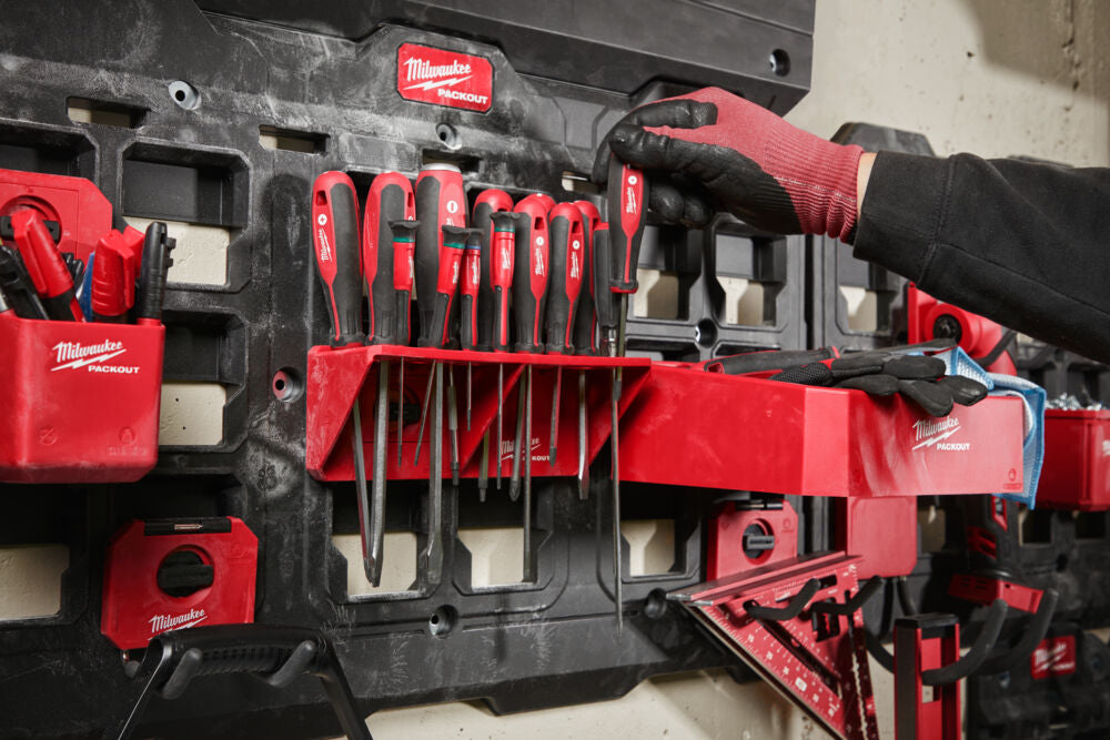 Milwaukee 4932480711 - Supporto scaffale per giraviti Packout a parete - Image 2