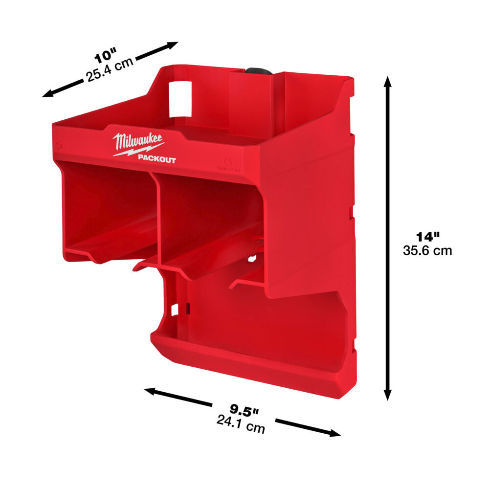 Milwaukee 4932480712 - Scaffale per elettroutensili per sistema di stoccaggio Packout - Image 3