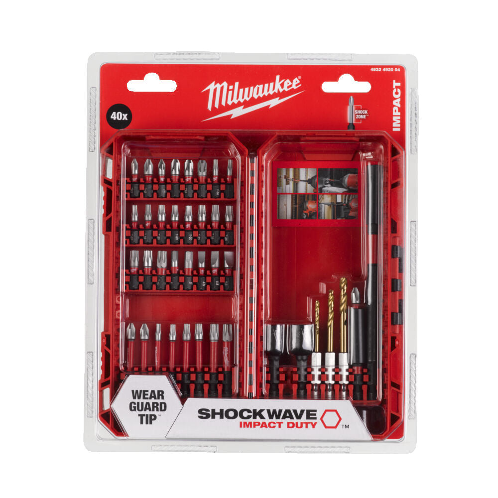 Milwaukee Shockwave set di inserti per avvitatura/foratura - 40 pezzi - Image 2