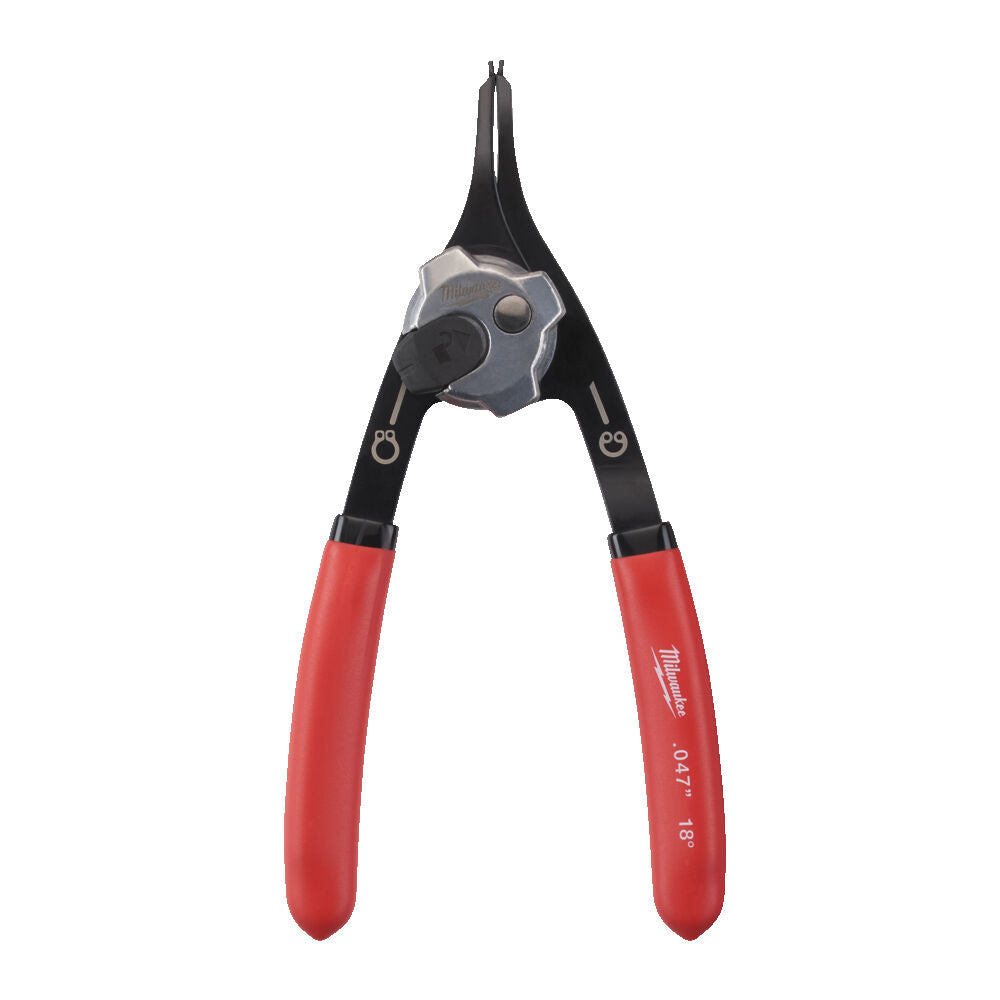 Milwaukee 4932492490 - Pinze reversibili per anelli elastici Seeger