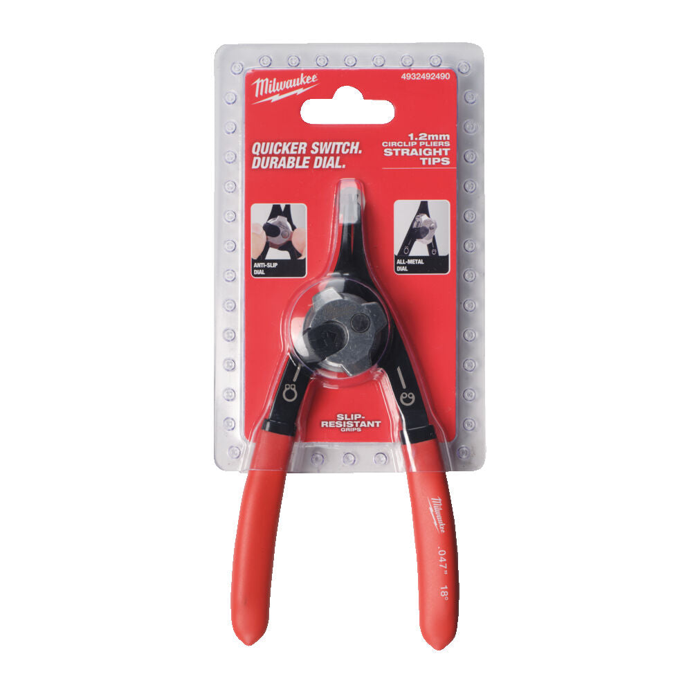 Milwaukee 4932492490 - Pinze reversibili per anelli elastici Seeger - Image 2