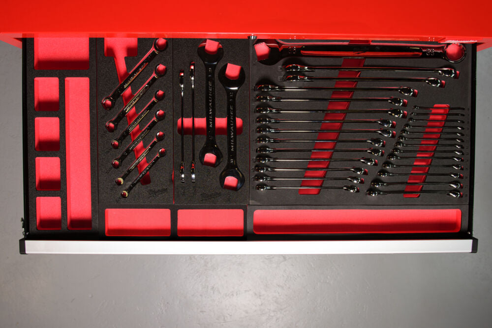 Milwaukee 4932493247 - Termoformato per cassettiere completo di set chiavi combinate - 27 pezzi - Image 3