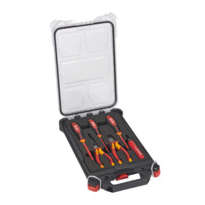 Milwaukee 4932493599 - Set di utensili per elettricista in cassetta Packout - 7 pezzi