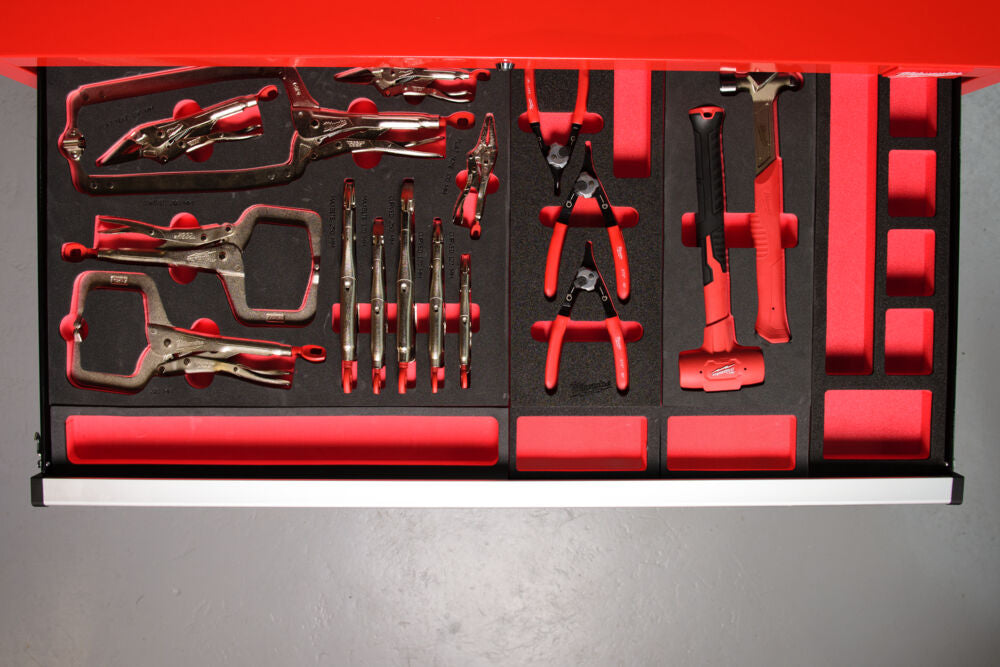 Milwaukee 4932493632 - Termoformato modulo morbido per cassettiere completo di pinze siger - Image 2