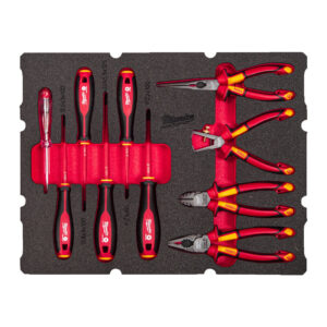 Milwaukee 4932493637 - Set di utensili isolati - 10 pezzi