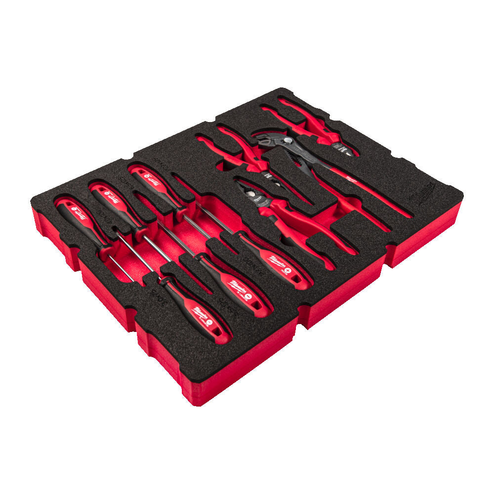 Milwaukee 4932493638 - Set giraviti e pinze in termoformato per cassettiere Packout - Image 2