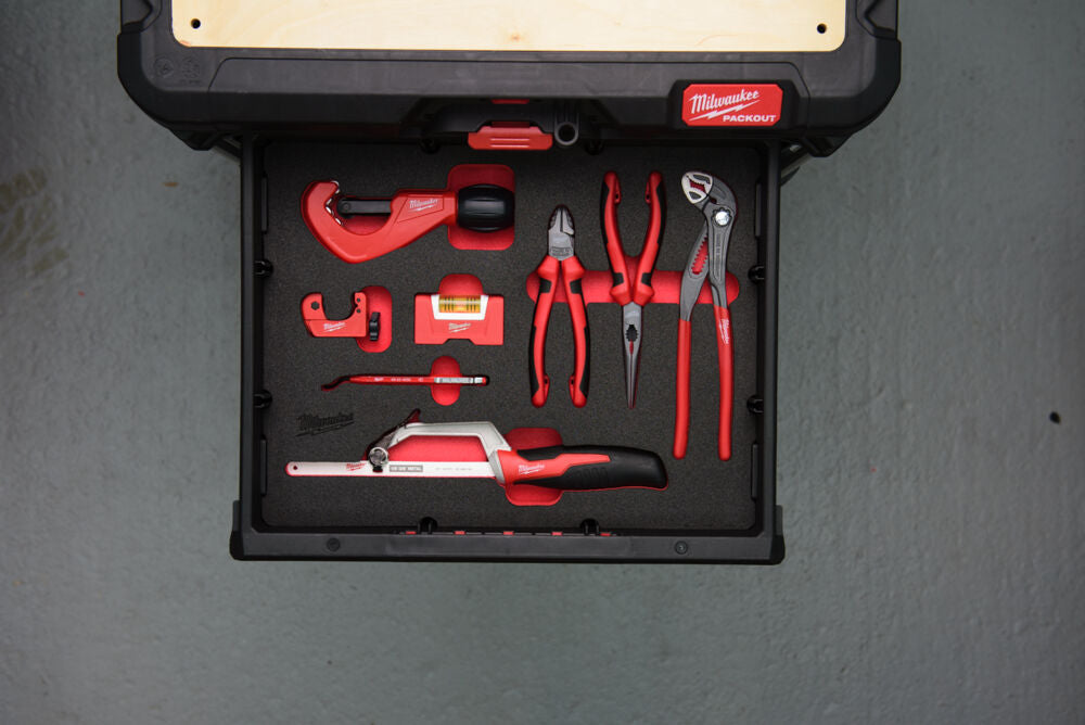 Milwaukee 4932493639 - Set attrezzi da idraulico in termoformato Packout - 8 pezzi - Image 2