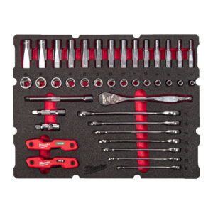 Milwaukee 4932493640 - Set cricchetto e bussole da 3/8