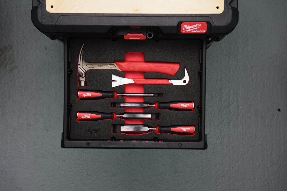 Milwaukee 4932493641 - Set attrezzi da falegname in termoformato morbido - 6 pezzi - Image 3