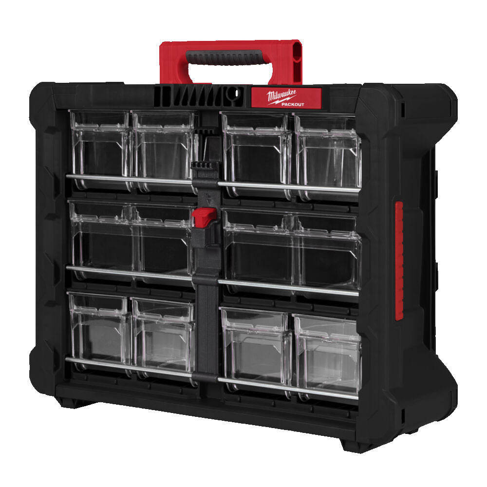 Milwaukee 4932498323 - Packout Organizer con contenitori