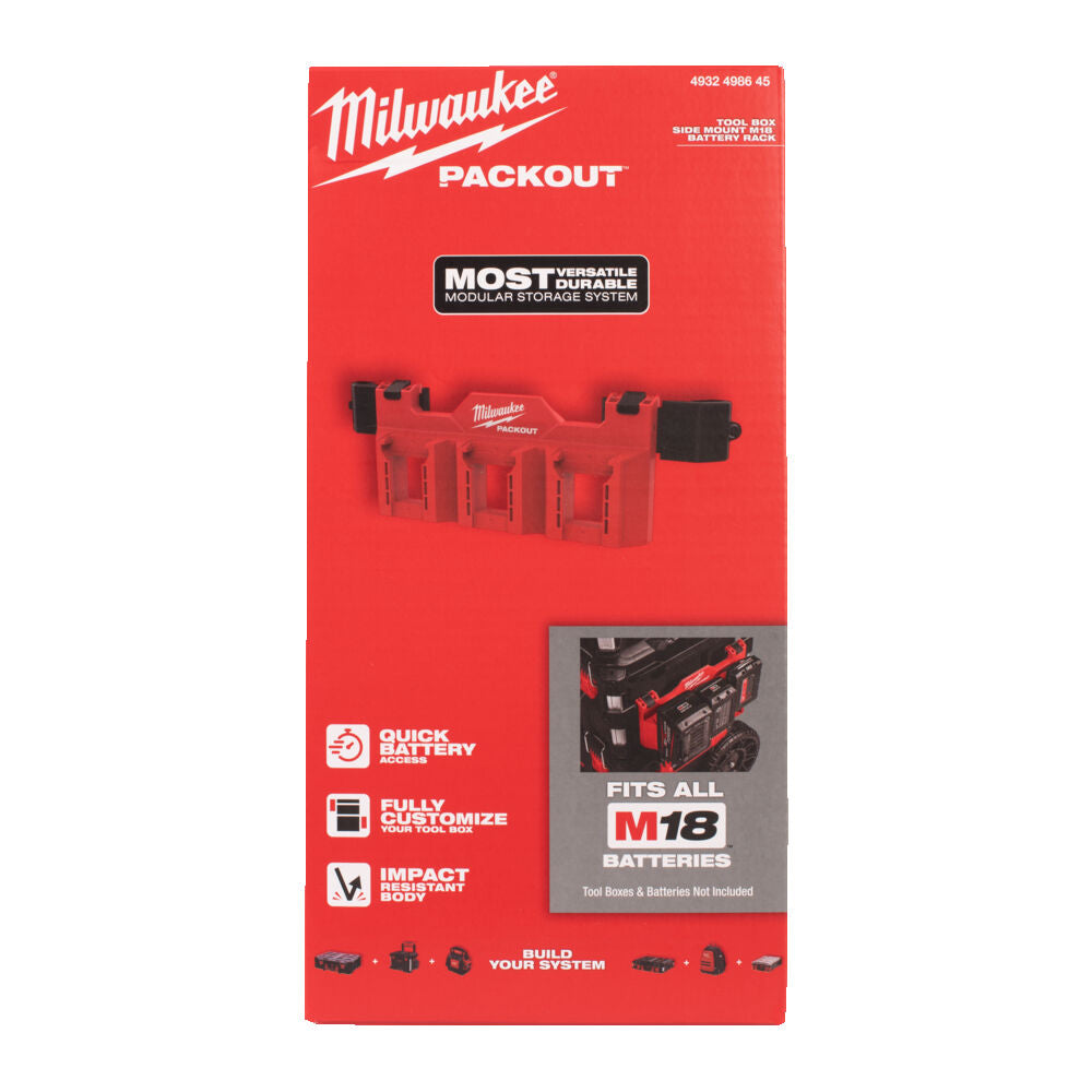 Milwaukee 4932498645 - Portabatterie laterale Packout per batterie M18 - Image 2