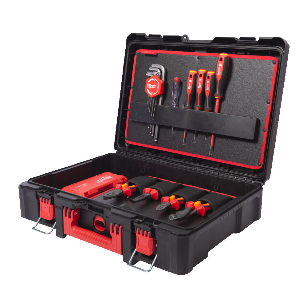 Milwaukee 4932499466 - Kit Packout per elettricisti - 62 utensili