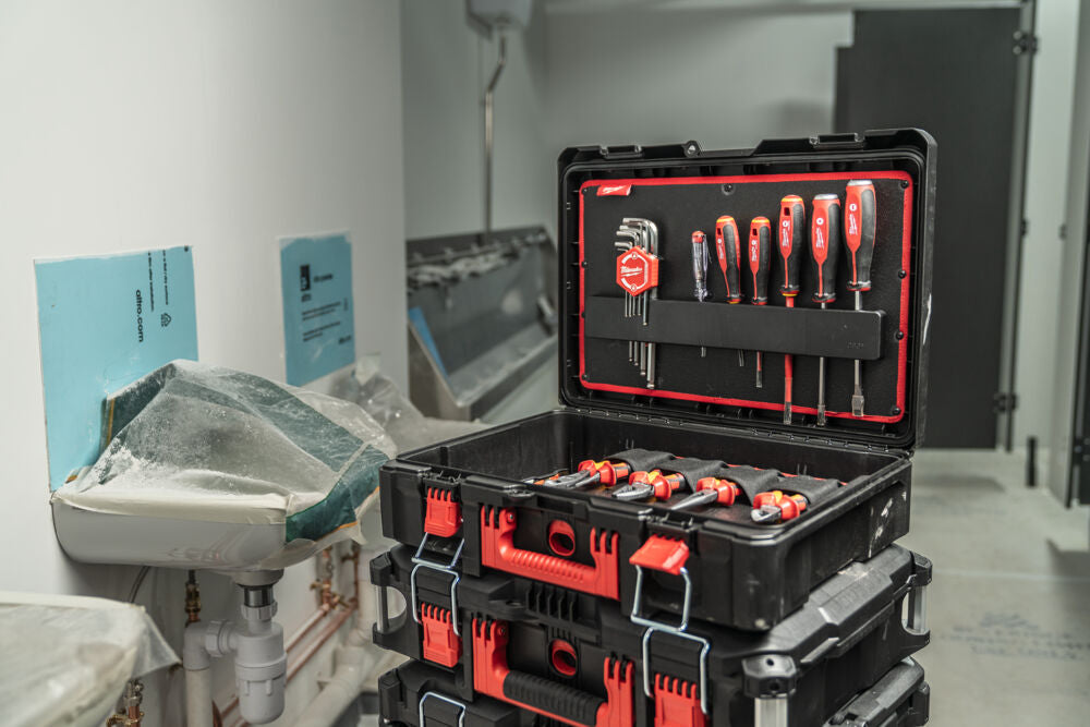 Milwaukee 4932499467 - Valigetta attrezzi Packout per idraulici completa di 74 utensili - Image 3