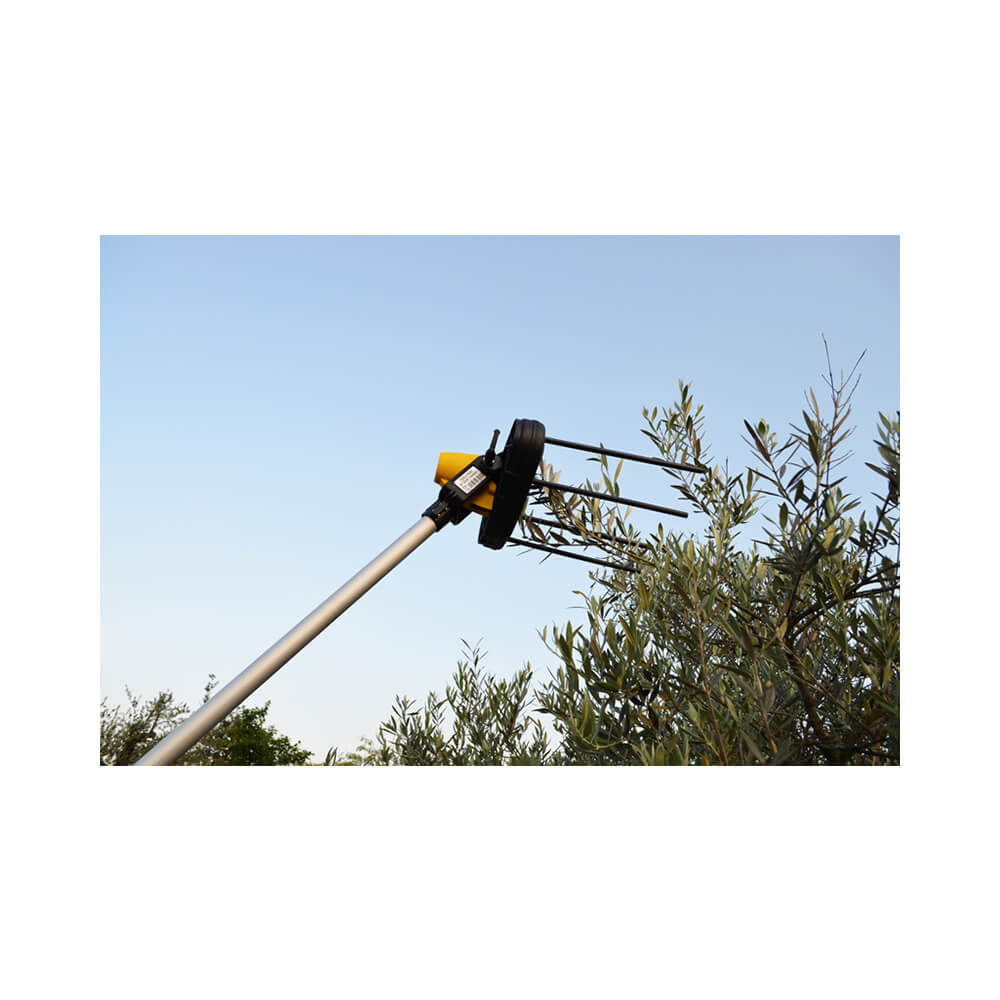 Volpi New Giulivo 4U - Abbacchiatore elettroscuotitore a batteria 12V - asta fissa 2,5 metri - Image 5