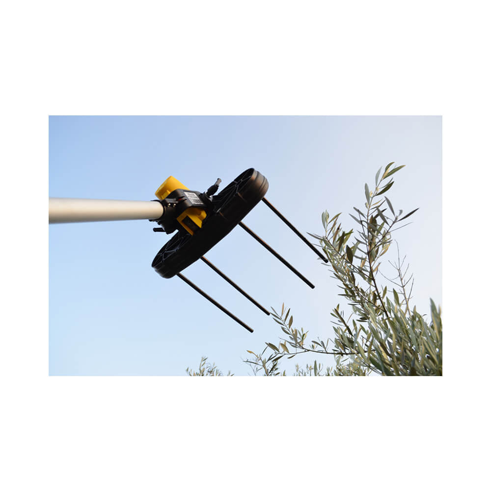 Volpi New Giulivo 4U - Abbacchiatore elettroscuotitore a batteria 12V - asta fissa 2,5 metri - Image 4