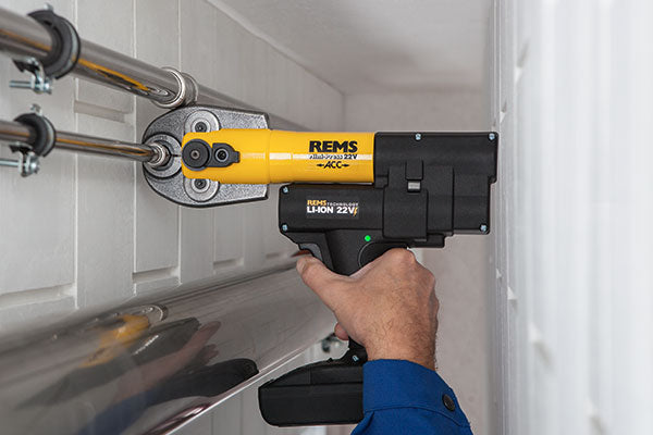 Rems Mini-Press 22V ACC - Pressatrice a batteria per tubi fino a ? 40 mm - Image 3