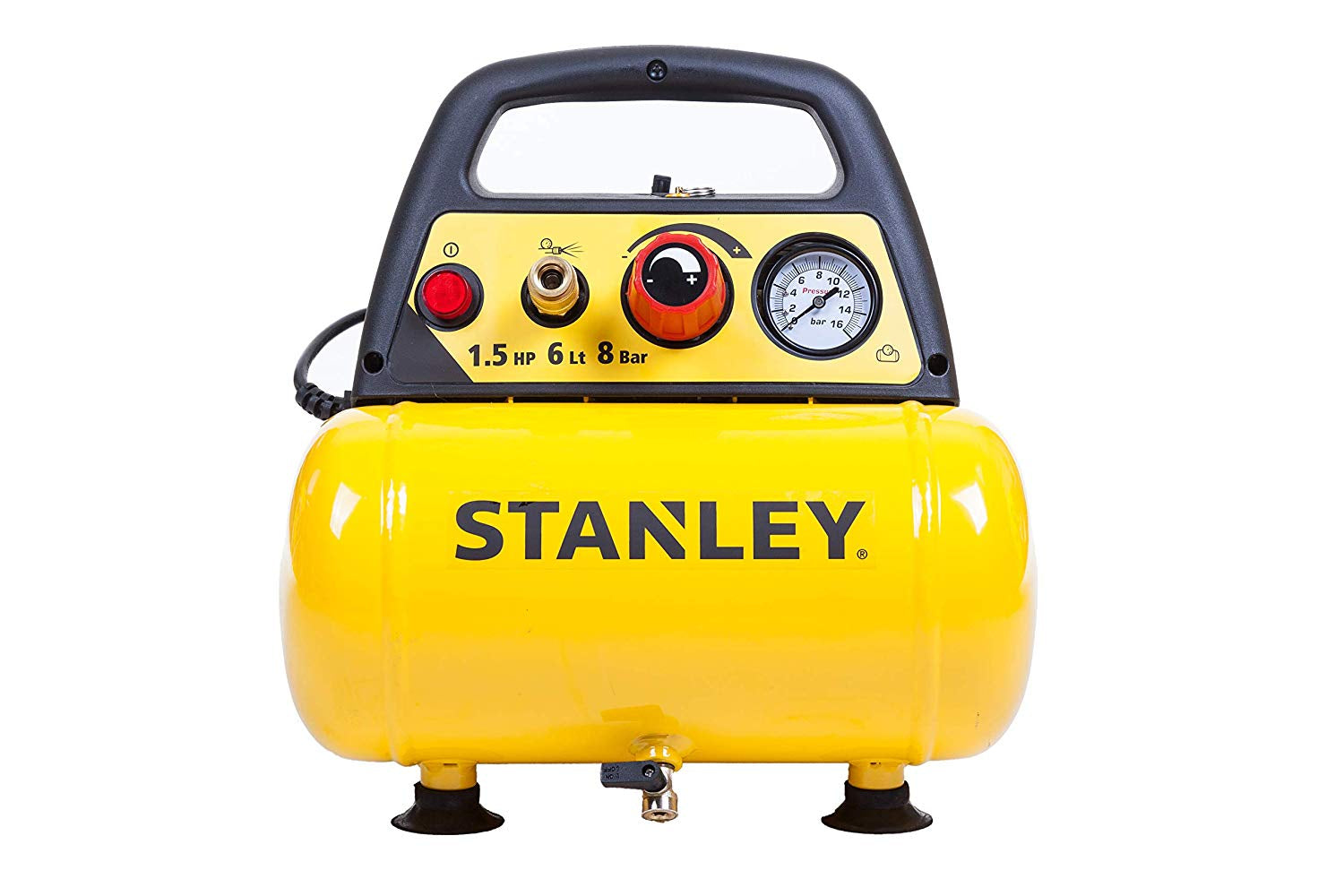 Compressore aria oilless Stanley DN 200/8/6, 6 litri, 8 bar, senza olio - Image 5