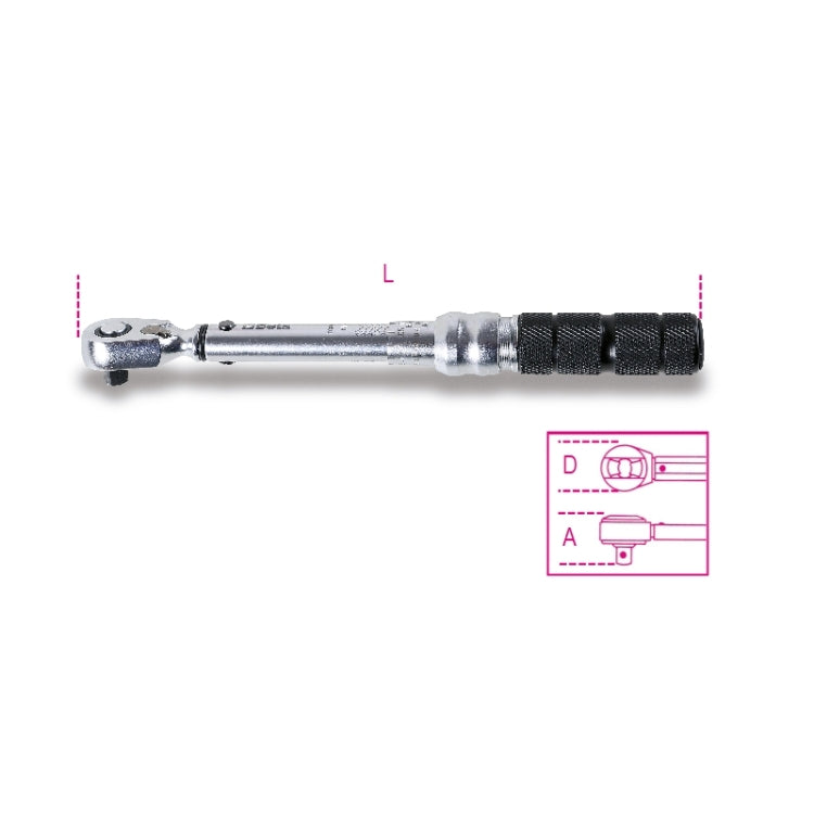 Beta 605E/5 - Chiave dinamometrica a cricchetto - 1 / 5 Nm - attacco da 1/4 - Image 2