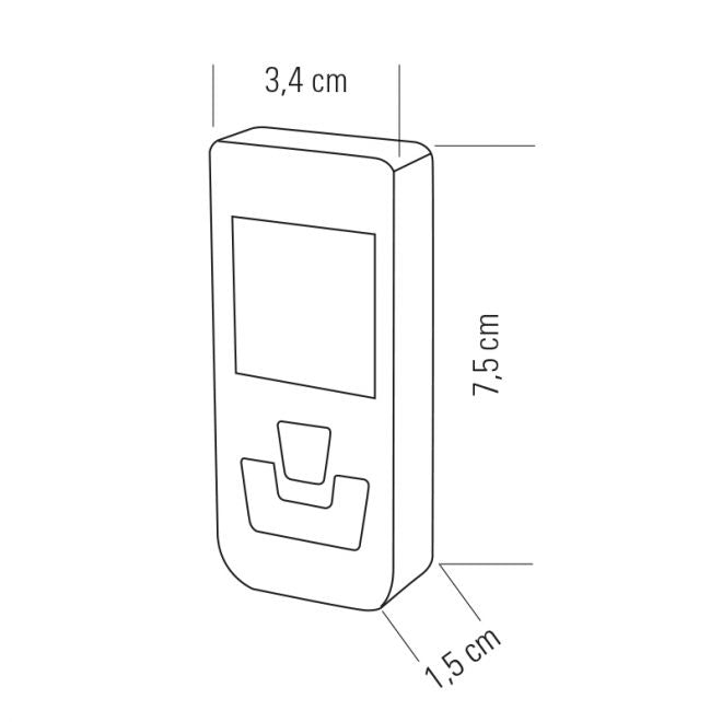Metrica Mini Flash 61110 - Misuratore metro laser fino a 30 metri - Image 4