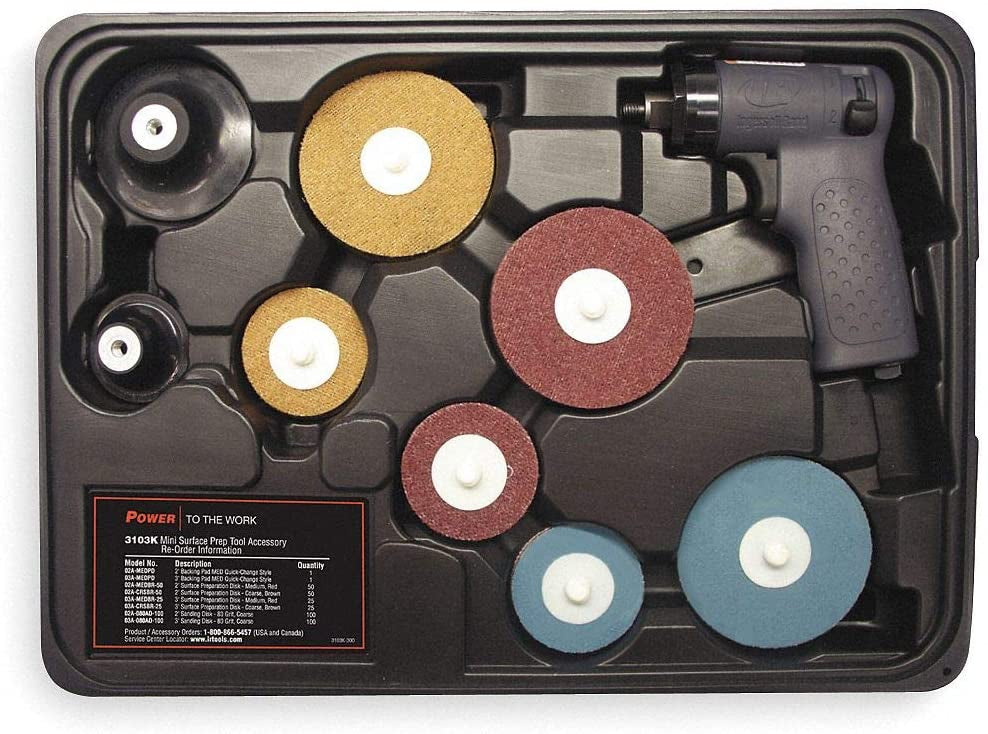 Ingersoll Rand 3103KA - Mini smerigliatrice angolare pneumatica, in kit - Image 4