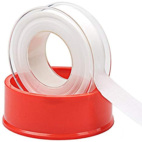 Nastro di Teflon TPFE per raccordi idraulici o pneumatici 12X0,076x12m n.1 pz
