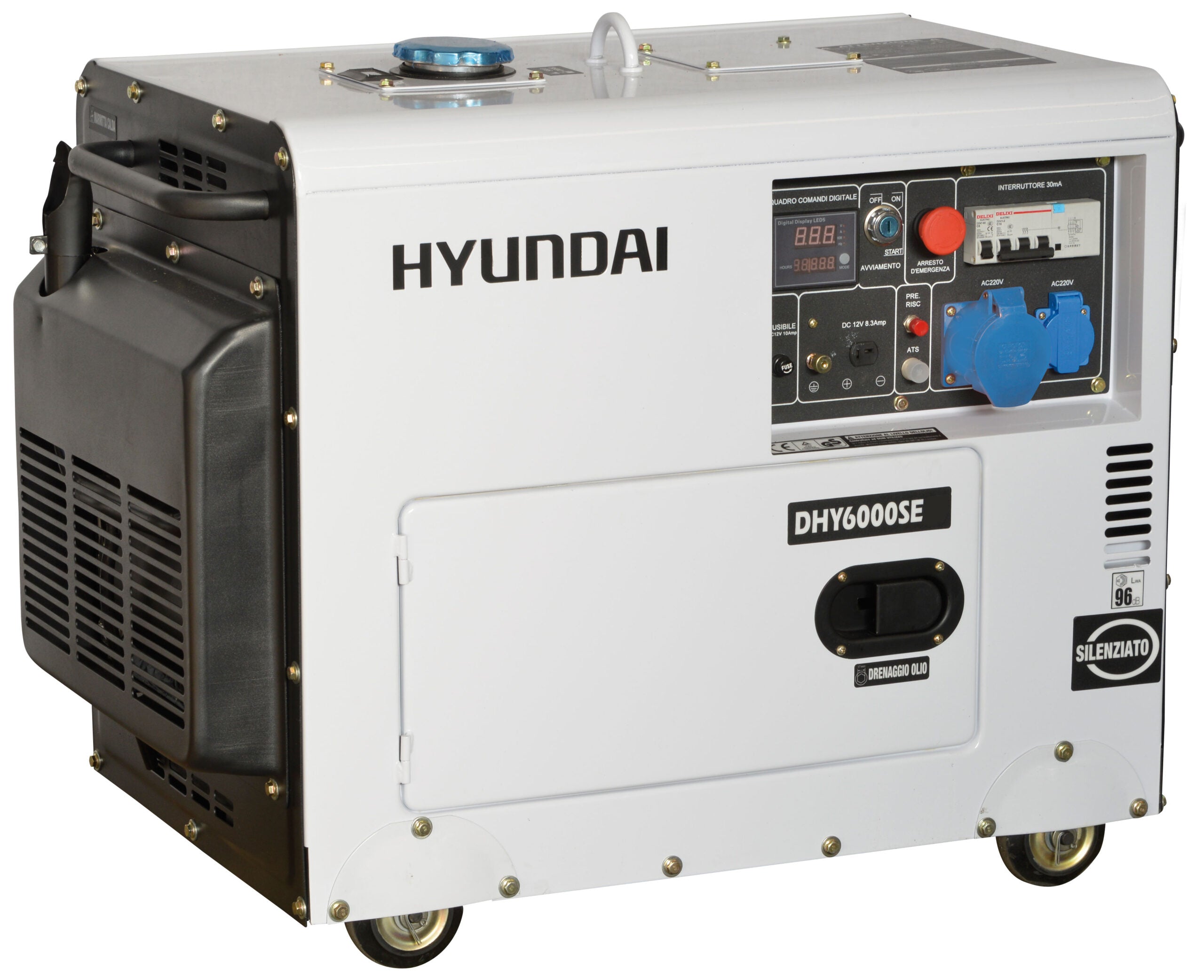Generatore di corrente silenziato Hyundai 65231 - DHY6000SE