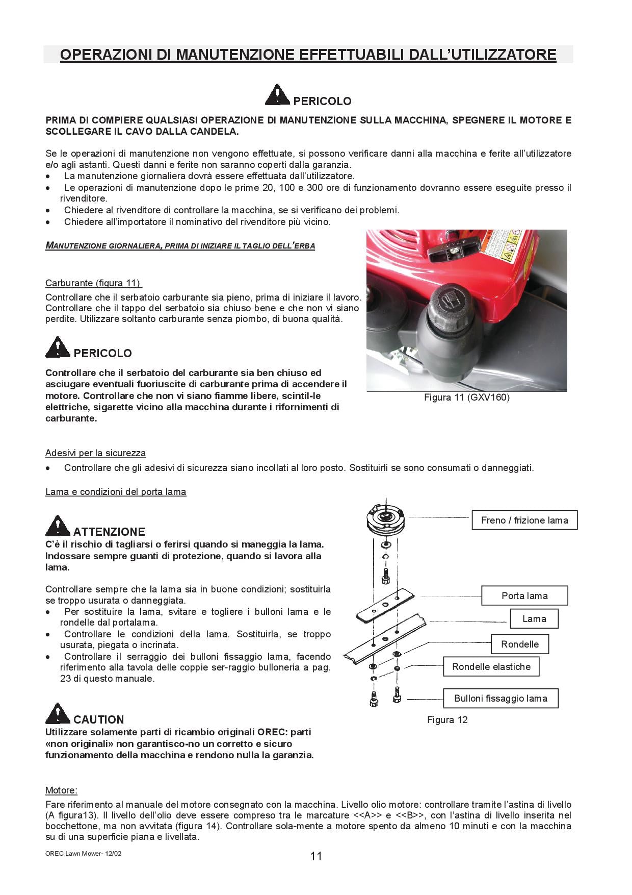 Rasaerba Orec GR537 PRO - trazionato 3 velocit?? - con piatto in alluminio e ALLESTIMENTO PRO - Image 5