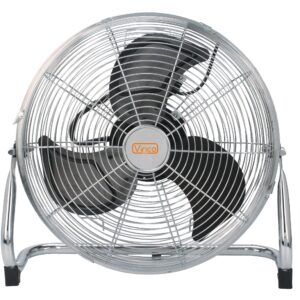 Vinco KROMO 70611E - Ventilatore da terra grandi volumi ?C diametro pale cm. 45 ?C cromato