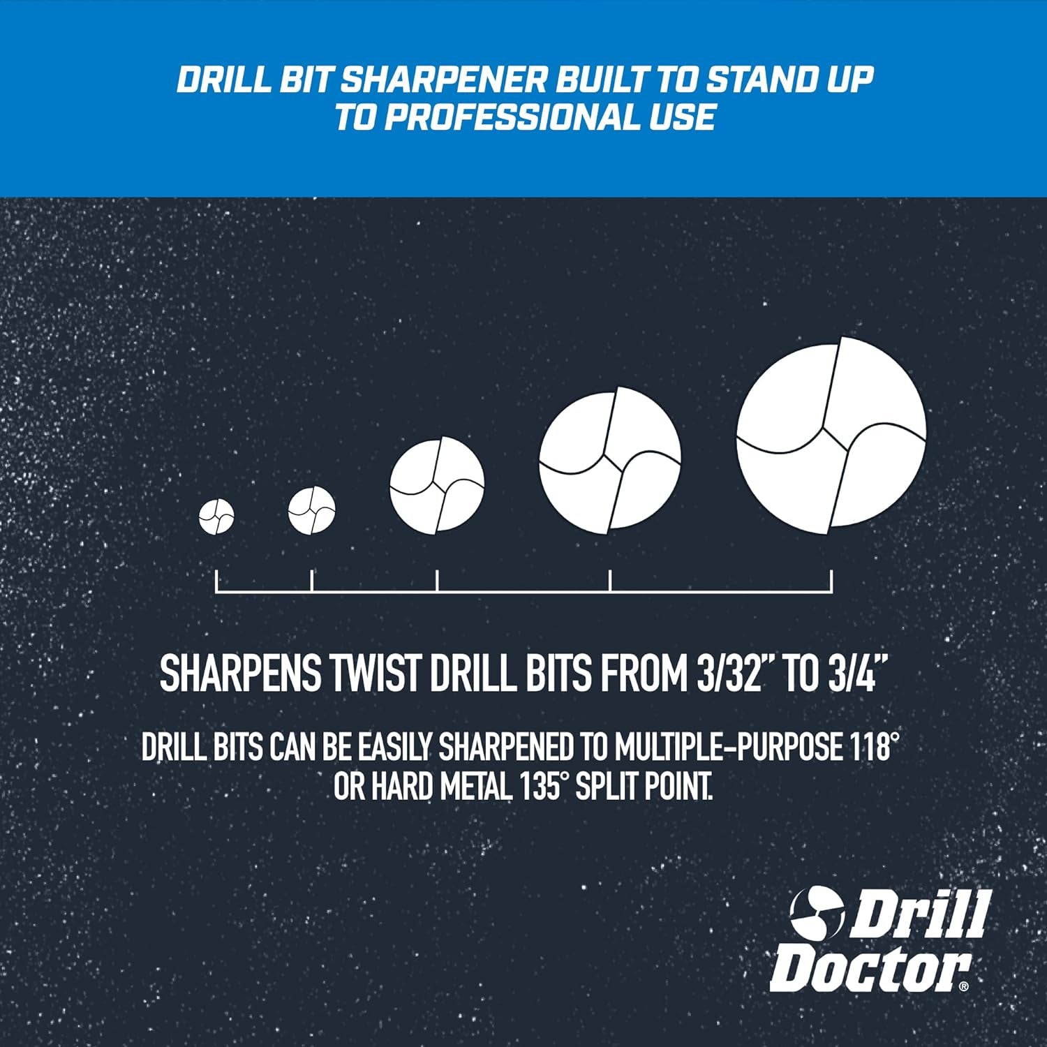 Drill Doctor DD750X - Affilapunte professionale per punte da 2 a 19 mm - Image 5