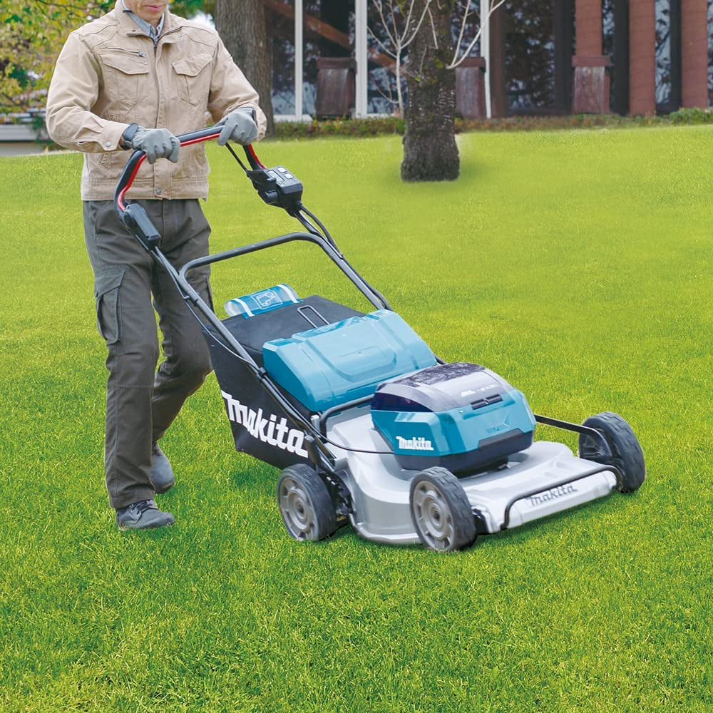 Makita DLM533PT4 - Rasaerba a batteria semovente 36V (18 + 18) (4 slot) - taglio 53 cm - Image 3