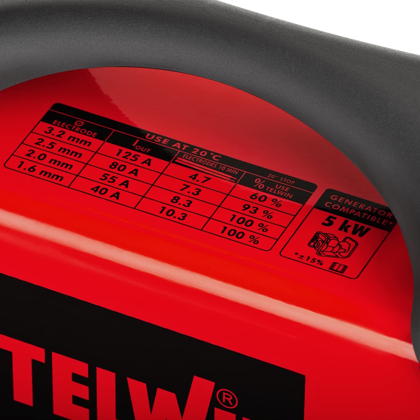 Telwin Force 145 - Saldatrice inverter con valigetta e accessori - Image 5