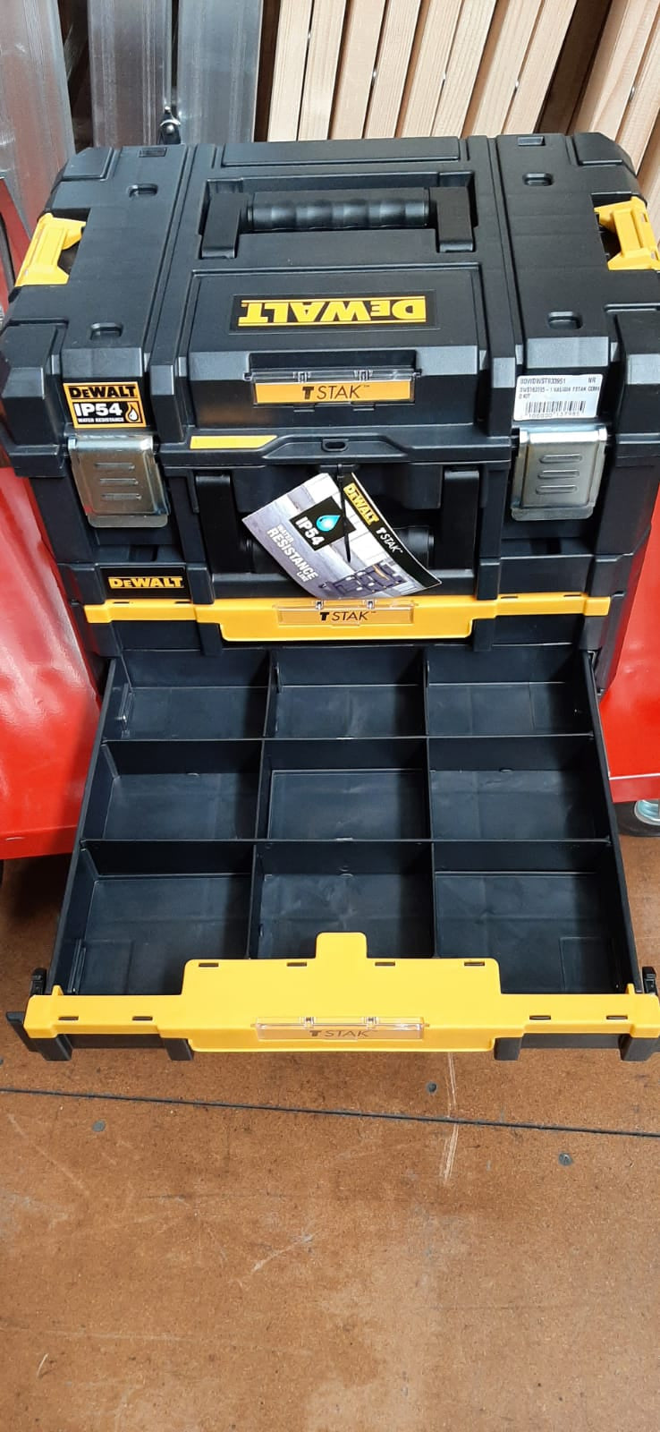 Combinazione di valigette Dewalt TStak Combo Kit - TStak IP54 + TStak IV - DWST83395-1 - Image 2