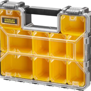 Stanley 1-97-521 - Organizer valigetta porta attrezzi a 10 scomparti FATMAX