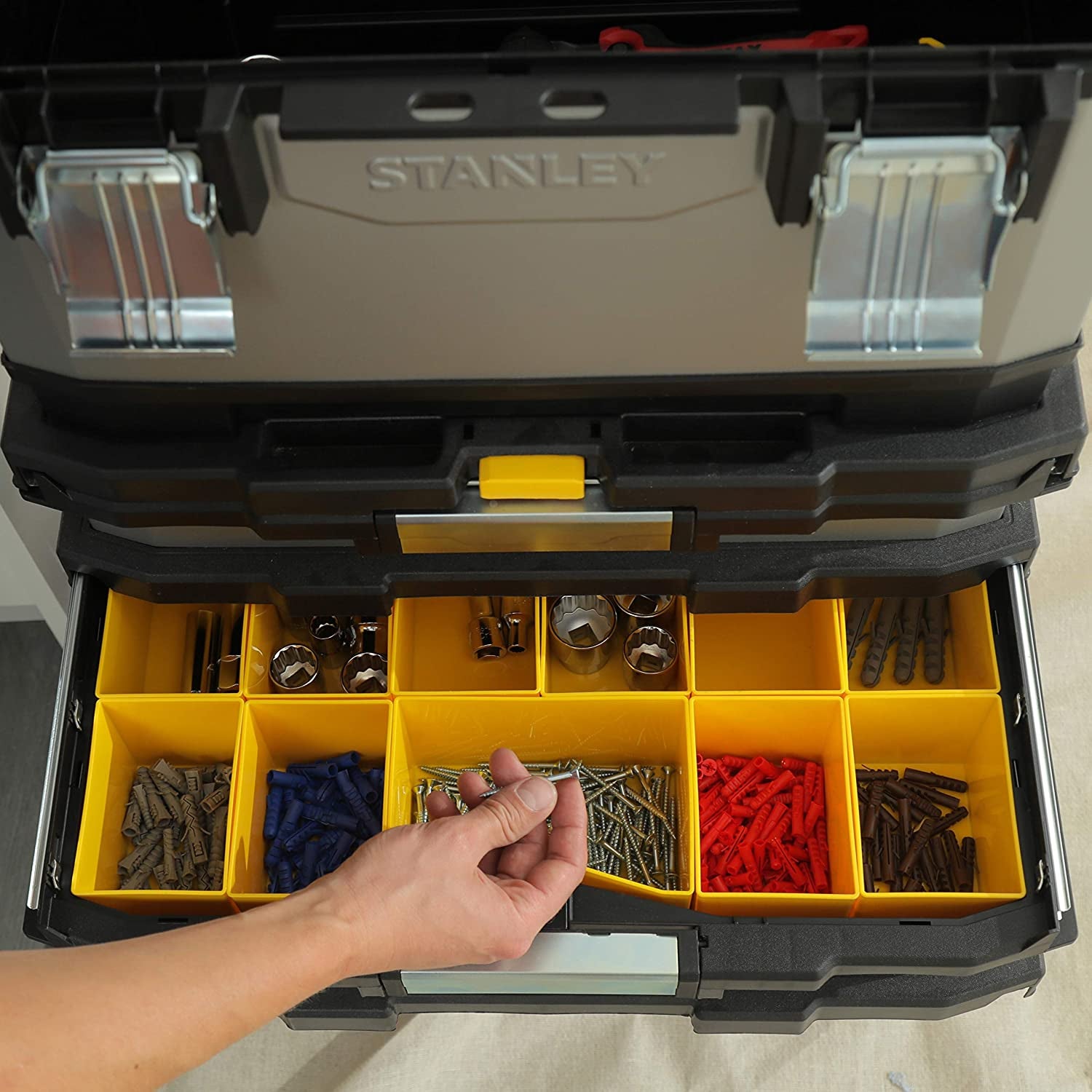 Stanley 1-95-622 - Carrello trolley porta utensili per attrezzi - Image 2
